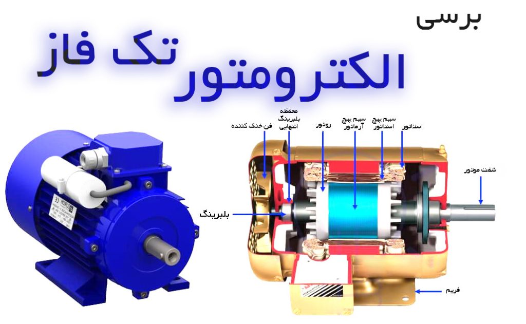 الکترومتور تک فاز
